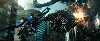 Optimus Fighting the Driller