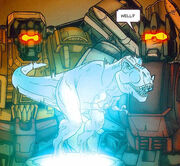 SpotlightShockwave GrimlockSlag trexscan