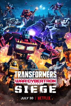 Transformers War For Cybertron Trilogy Siege Poster