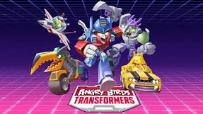 Das Logo von Angry Birds Transformers