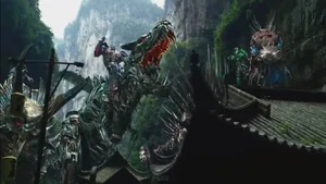 Grimlock with Slug and Scorn