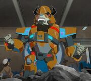 Robots in Disguise Terrashock Robot Mode