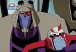 TFA Sari no one home Blitzwing Ratchet hostage