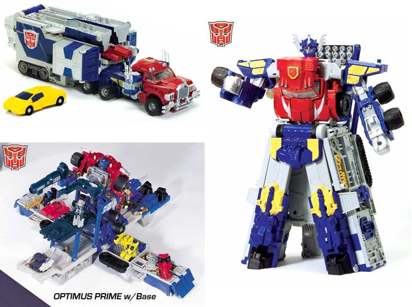 all optimus prime toys