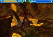 Rise of the Dark Spark 3DS Arcee Battling
