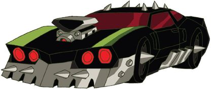 Transformers Animated Lockdown car