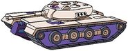 Transformers G1 Blitzwing tank