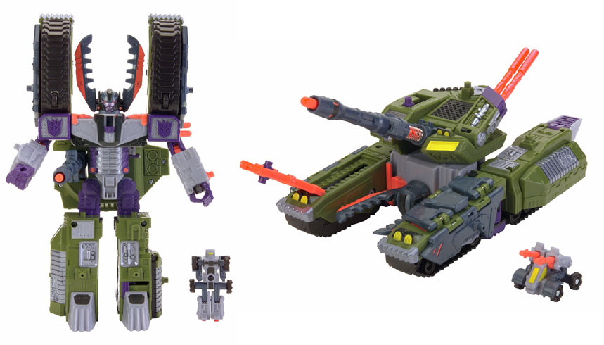 Megatron Unicron Trilogy toys Teletraan I The Transformers