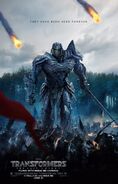 Transformers 5 Poster Knight