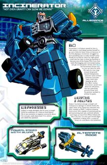 5418 Blurr Incinerator Dreamwave Profile