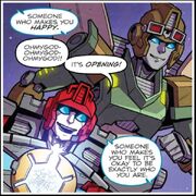 600px-ASparkAmongEmbers-Lug, a Matrix Bearer and her beloved adventurer Anode