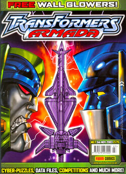 Panini Armada issue 7 Teletraan I The Transformers Wiki Fandom