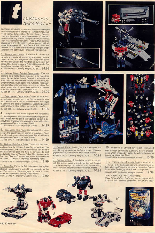 The Transformers (toyline) | Teletraan I: The Transformers Wiki