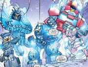 Angry Birds Jazz Drift Bluestreak Heatwave and Arcee