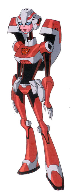transformers animated girl