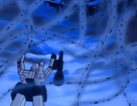 "A ticker-tape parade using streams of volcanic ash