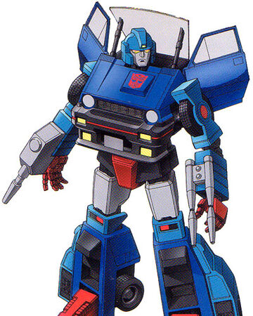 transformers blue robot