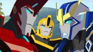 As the Kospego Commands! Sideswipe, Bee, Strongarm 