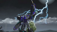 Megatronus wielding the Spark Fuser and preparing to merge the Sparks of Unicron and Primus.