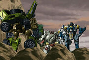 Autobots with snarl