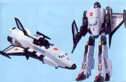 transformers animated space shuttle