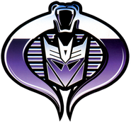 Cobra/Decepticon Used for promotion of the comic, not in the actual story.