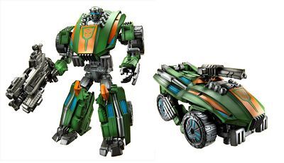 Wheelback Roadbuster Transformers Prime Treze, transformador