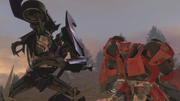 Cliffjumper vs vechicons