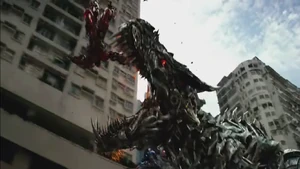 Grimlock devours a Trax Prototype