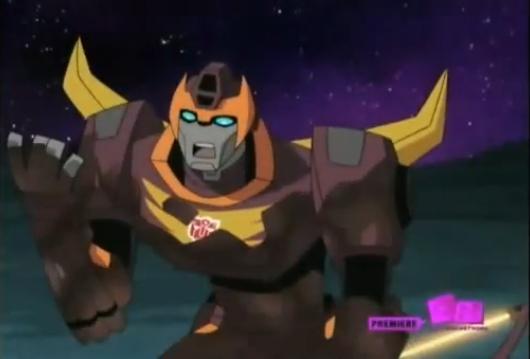 Transformers Wiki on X: Cosmic Rust disintegrates a native of Antilla,  revealing a robot skeleton underneath?  / X