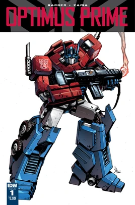 Transformers Optimus Prime Comic
