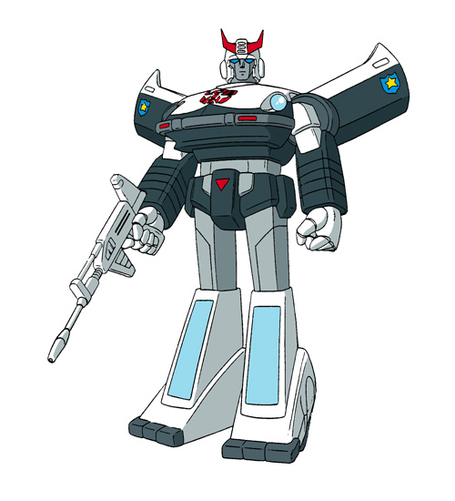 Transformers Animated Prowl PVC Board Game Figure 