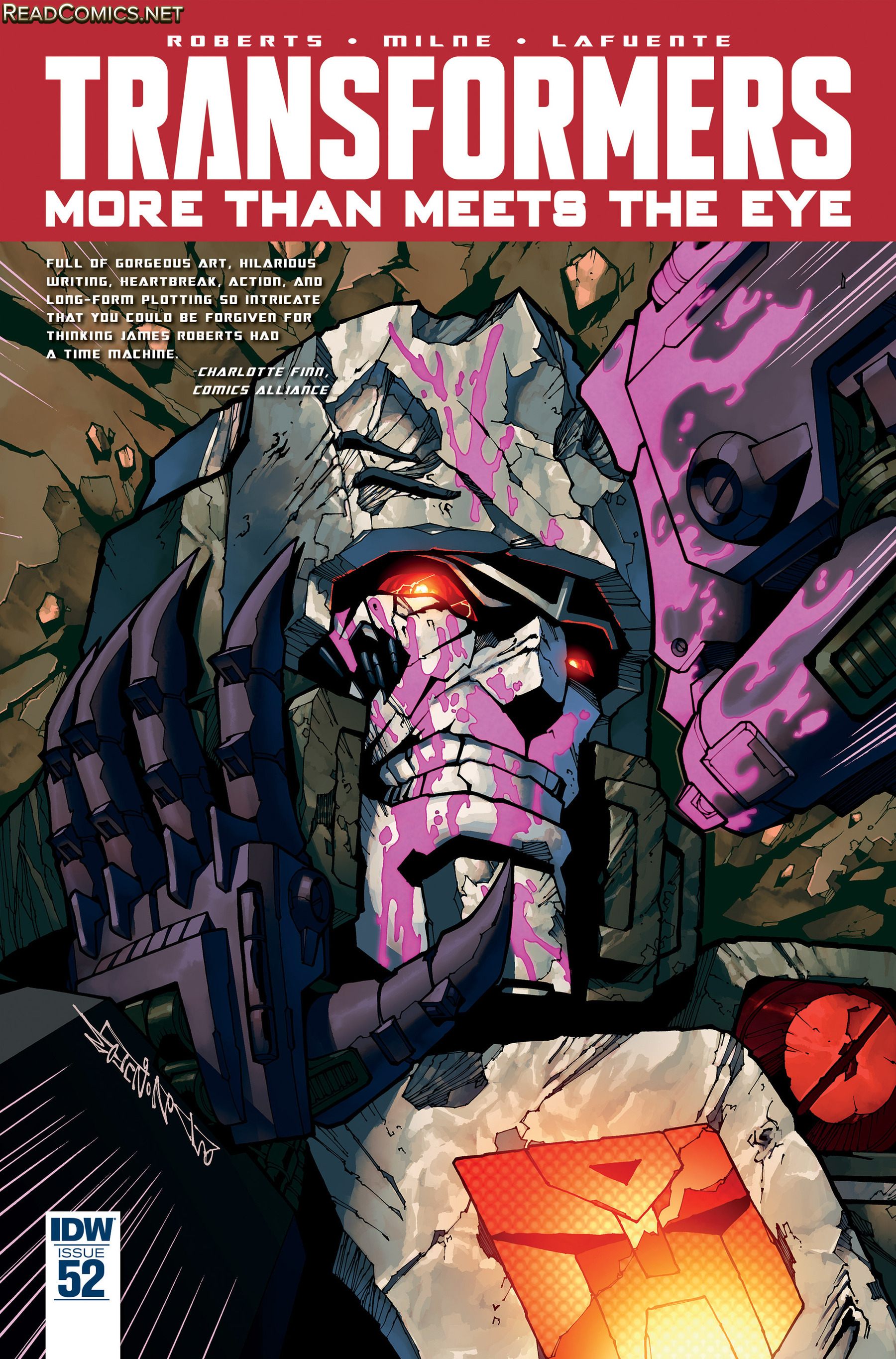 The Transformers: More than Meets the Eye Ausgabe 52, Transformers Wiki