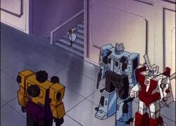 "So we bought your daughter's exosuit from a Decepticon . . 