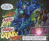 Button ya lip, Mugsy.