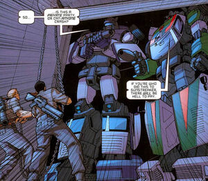 Escalation2 JazzWheeljack party