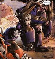 Transformers Prime Issue 4 Breakdown Appears