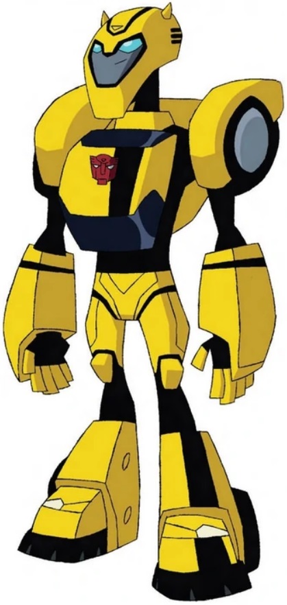 transformers animated bumblebee cybertron mode