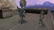 Transformers The Game PSP Hound and Trailbreaker Near the Antenna.jpg