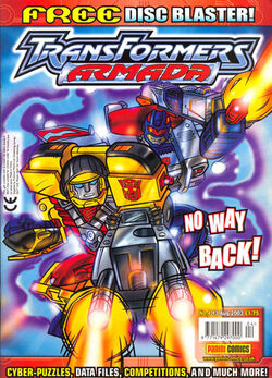 Panini Armada issue 4 Teletraan I The Transformers BreezeWiki