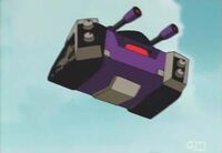 Megatron Rising 2 Blitzwing tank crash