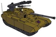 Transformers G1 Brawl tank