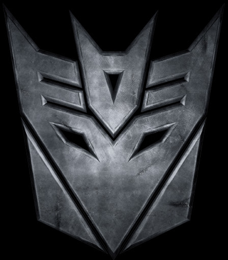 decepticon and autobot logo tattoo