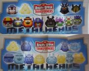 Confitrade Angry Birds Transformers Collection