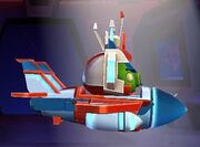 Angry Birds Transformers Energon Starscream Vehicle Mode