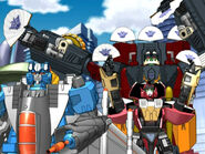 Thundercracker, Ransack and Crumplezone