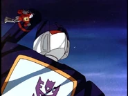 It's his little shoulder-angel.