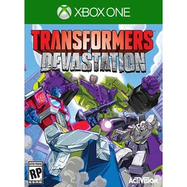 Transformers Devastation Game Cover XBox