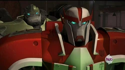 Orion Pax part 2 screenshot Ratchet and Bulkhead img