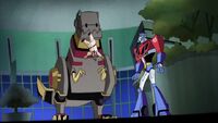 Animated Black Friday Grimlock Prime Powell